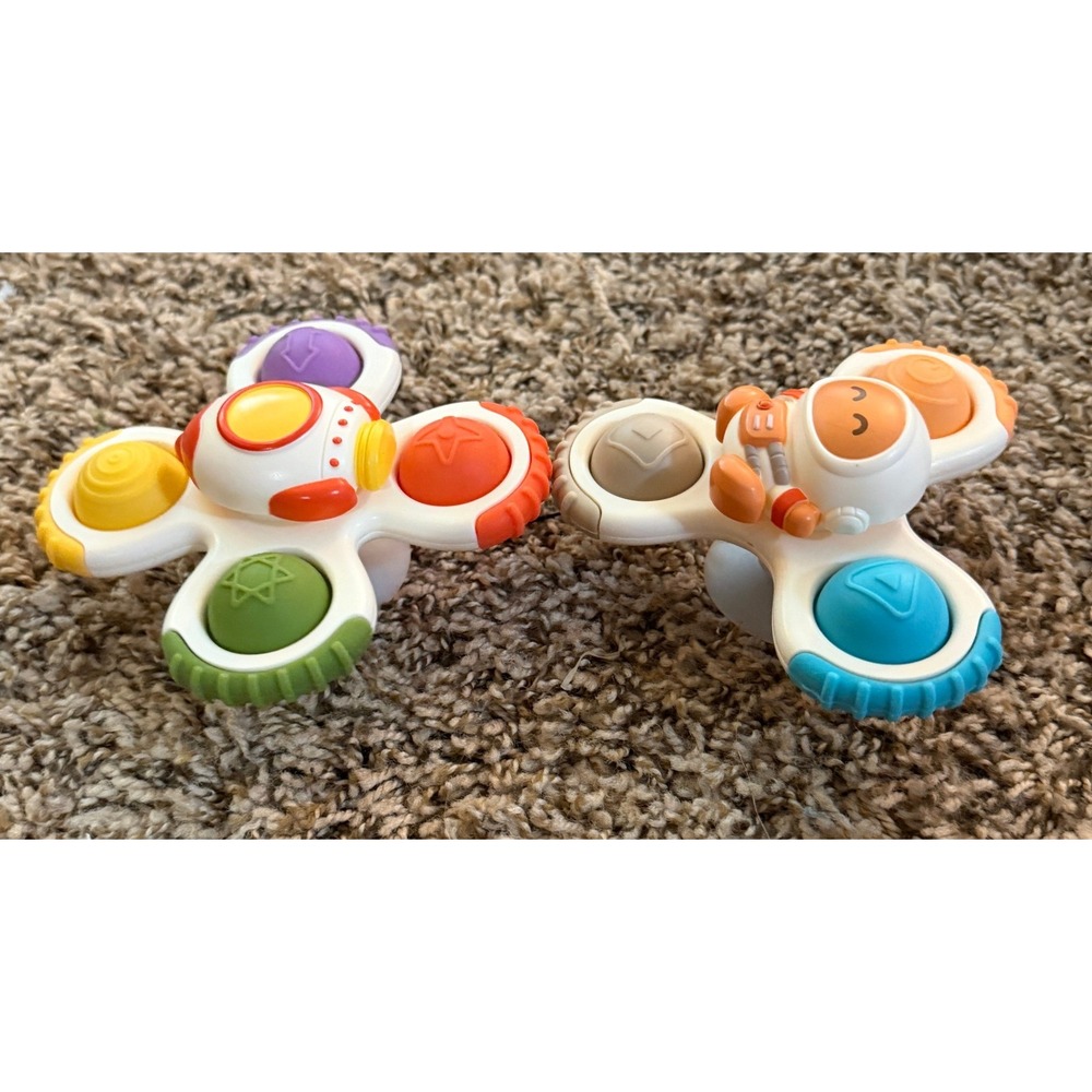 Calfqueen Baby Rocket Suction Cup Spinners